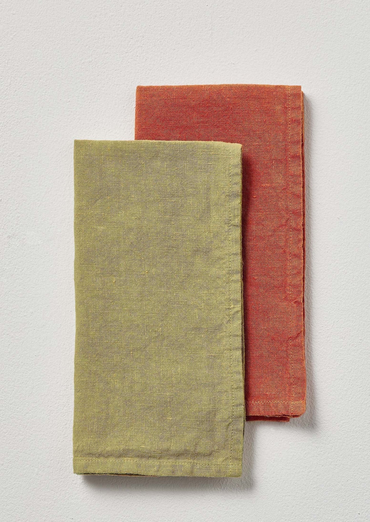 Washed Linen Napkin | Celery