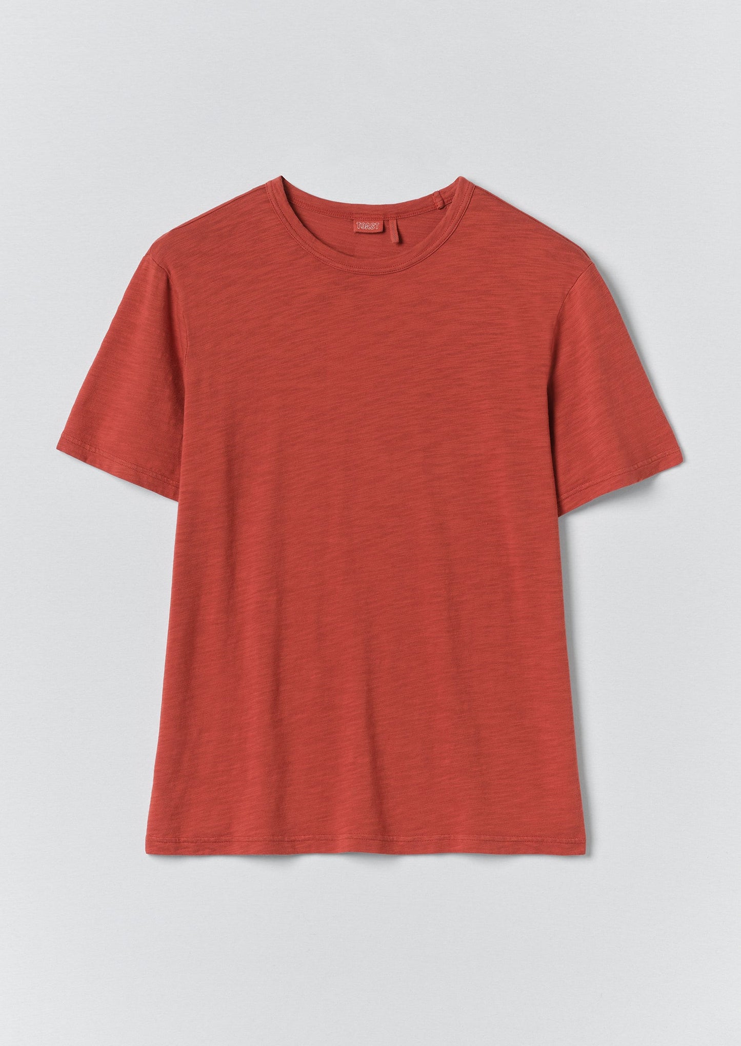 Theo Organic Cotton Short Sleeve Tee | Terracotta