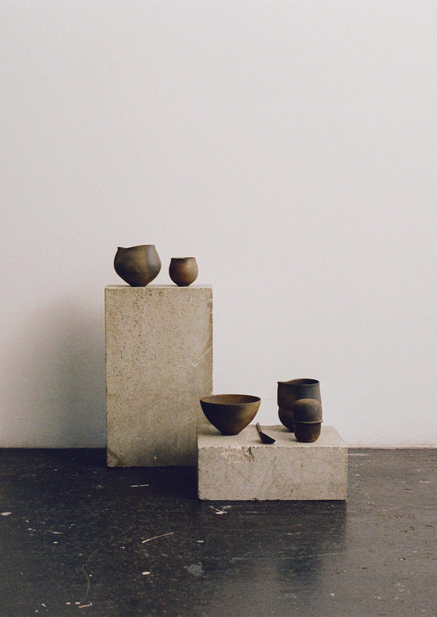 Yuichi Romita Katakuchi Pourer Large | Ash Brown