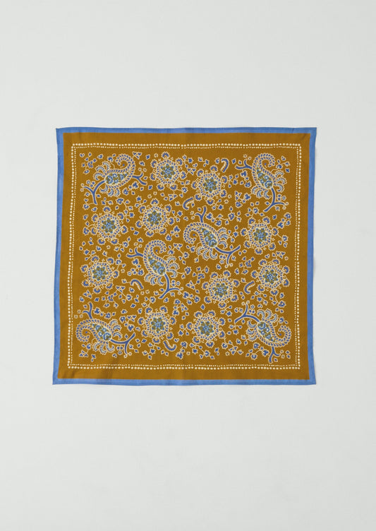 Provencal Paisley Print Bandana | Cumin