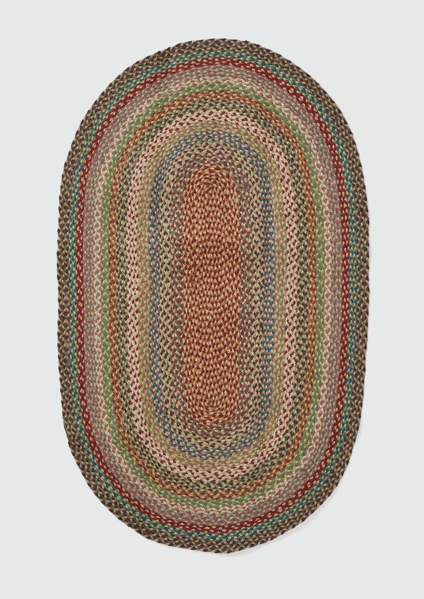 The Braided Rug Company Organic Jute Rug | Multi