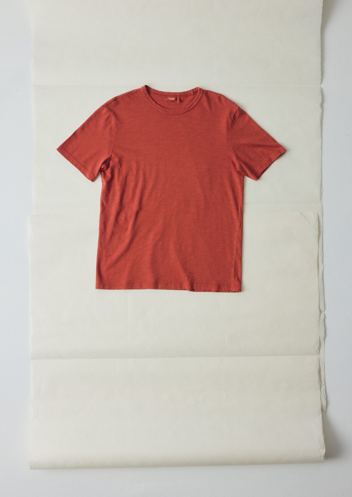 Theo Organic Cotton Short Sleeve Tee | Terracotta