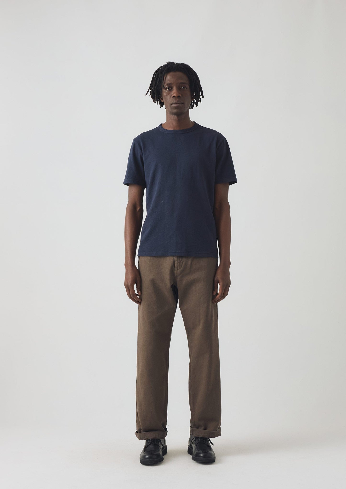 Rory Straight Leg Trousers | Mushroom