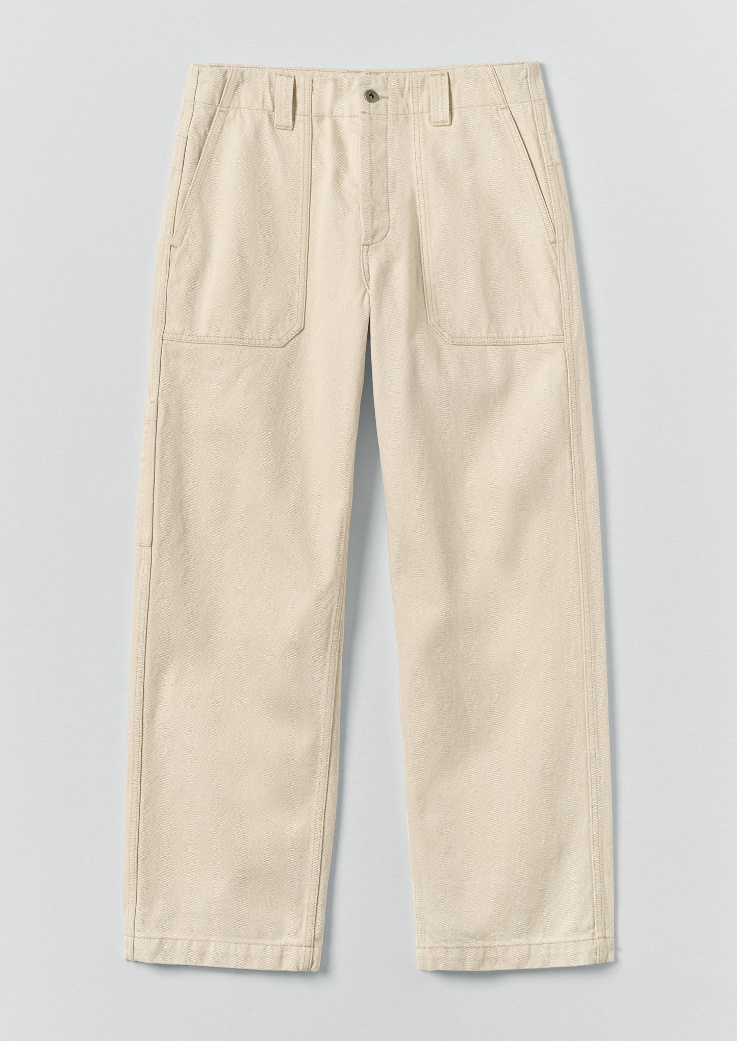 Rory Carpenter Ecru Denim Jeans | Ecru
