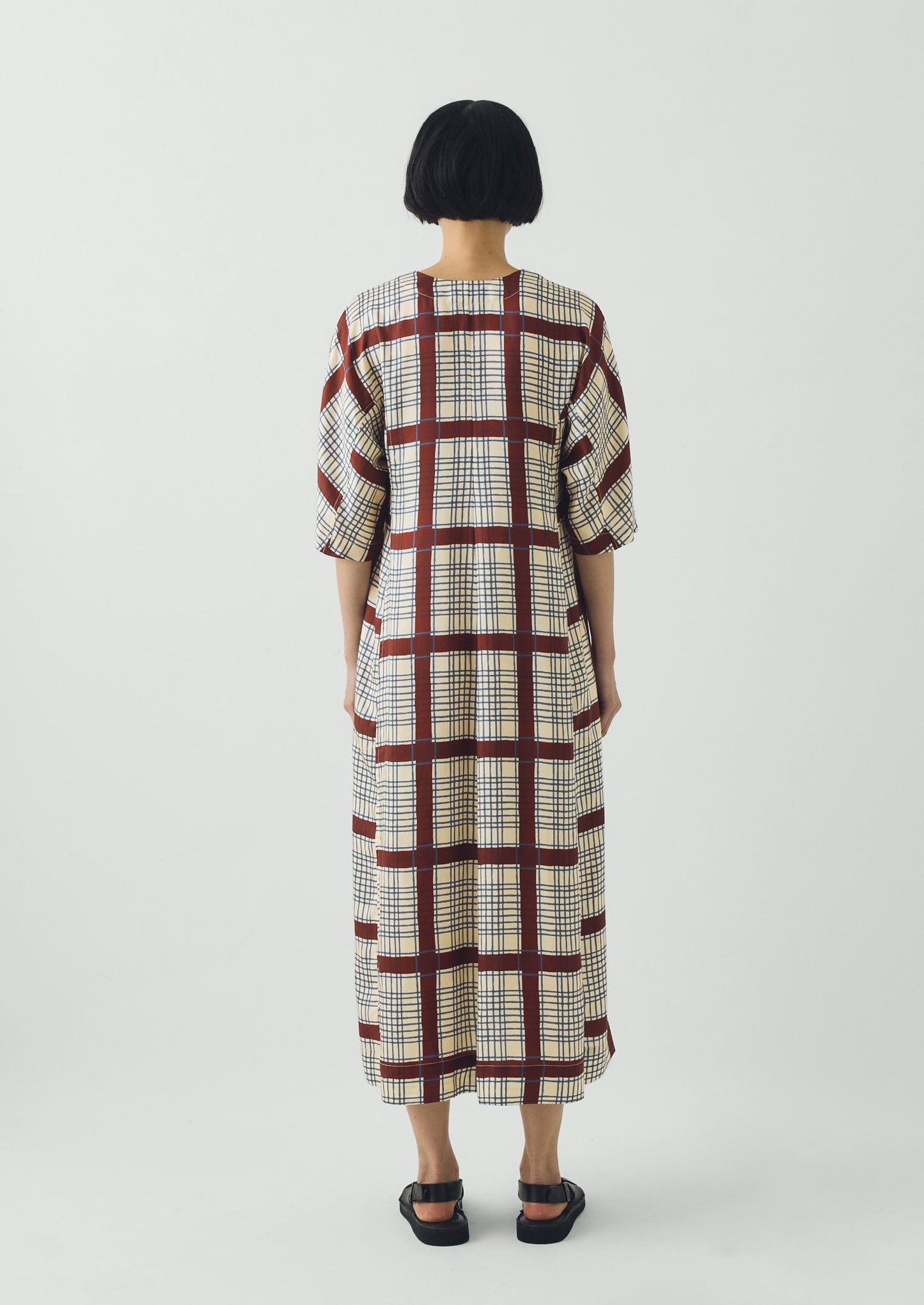 Tablecloth Print Dress | Soya/Multi